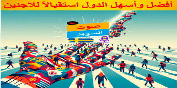 أفضل وأسهل دول تستقبل لاجئين في 2025 وموقف السويد