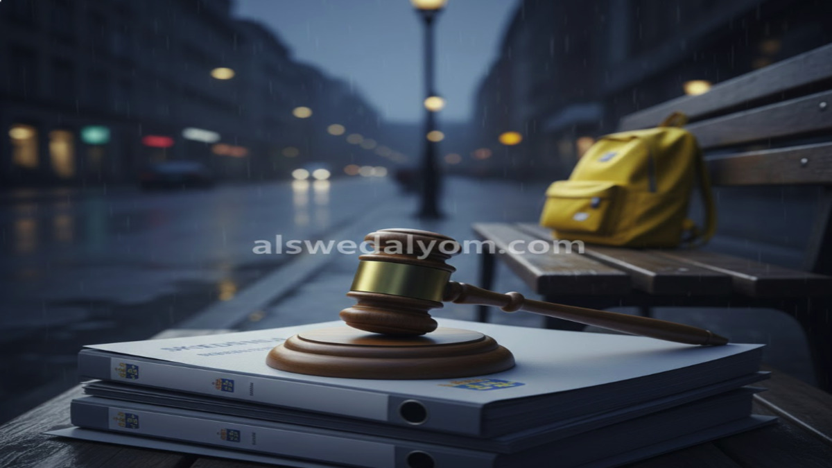إيقاف عمليات ترحيل المراهقين في السويد: رمزية حقيبة مدرسية ومطرقة القضاء السويدي على ملفات الهجرة، موقع alswedalyom.com.