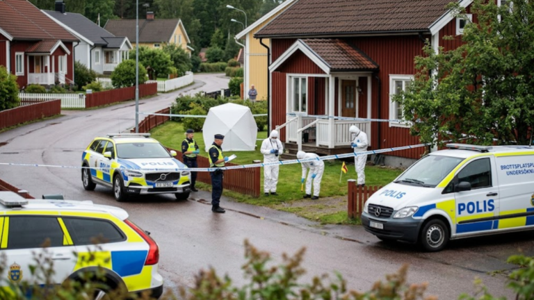 Police investigating a suspected murder at a residential property in Hällefors, Sweden