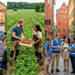 Seasonal workers in Sweden employed in tourism, hospitality, agriculture, and public park services during the seasonal hiring period.