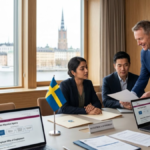 Sweden employer sponsorship and international worker recruitment in a Swedish office