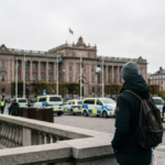 Swedish Parliament and police amid debate over lowering the criminal responsibility age to 14