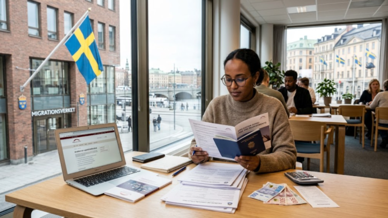 Sweden residence permit application fees and immigration documents