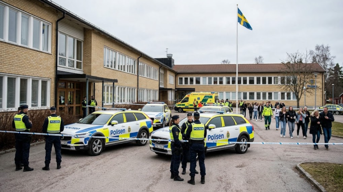 Sweden sword attack at Brinell School in Fagersta