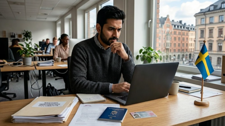 Sweden work permit rejection application