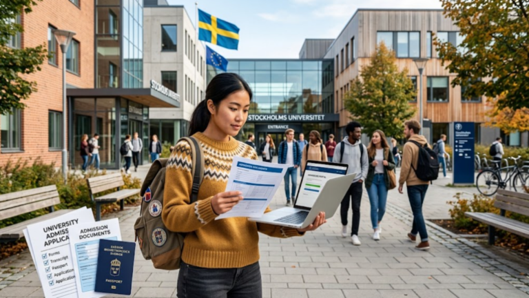Sweden university admission for international students