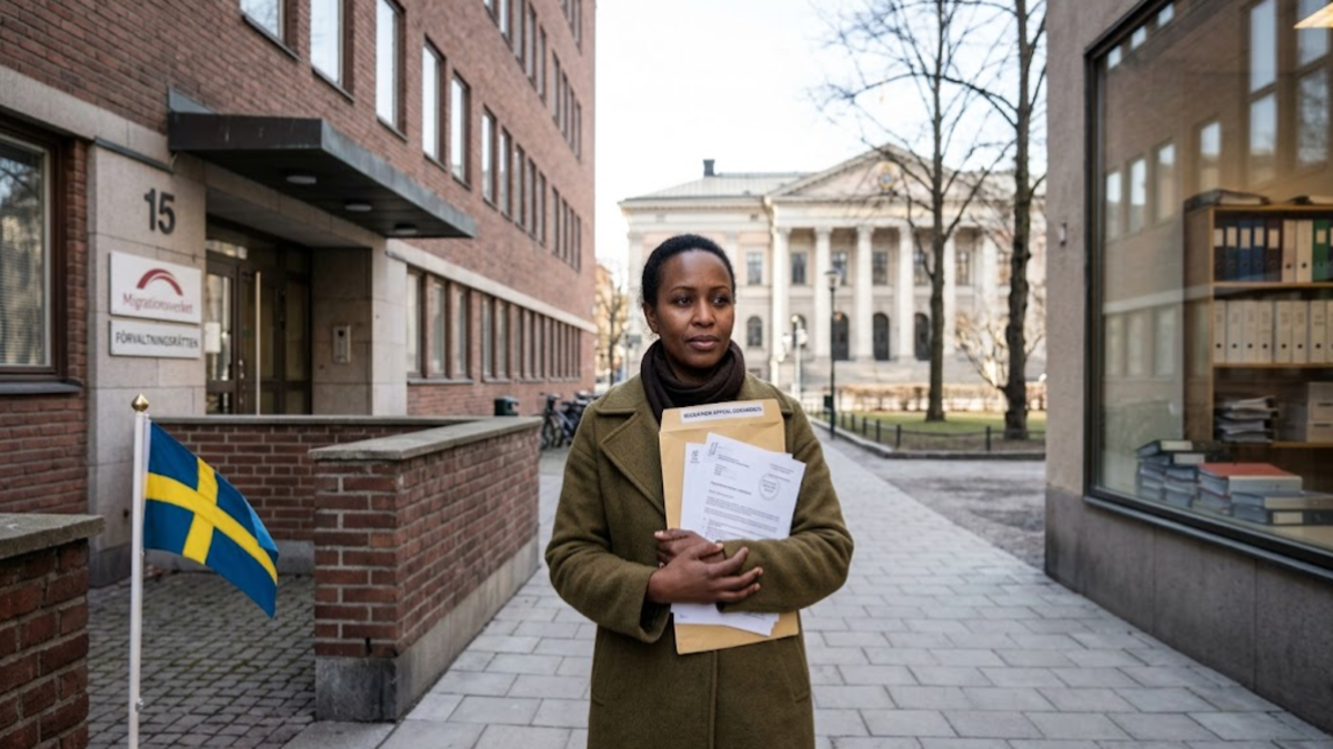 Sweden Migration Appeal for a rejected residence permit