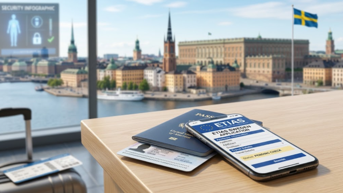 ETIAS Sweden application for travelers to Sweden