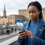 Sweden BankID for Newcomers using digital identification on a smartphone
