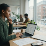 Foreign worker in Sweden reviewing sick leave requirements