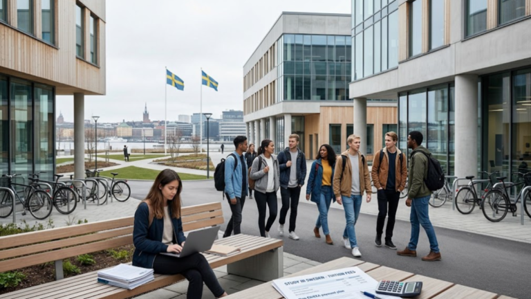 Sweden university tuition fees for international students