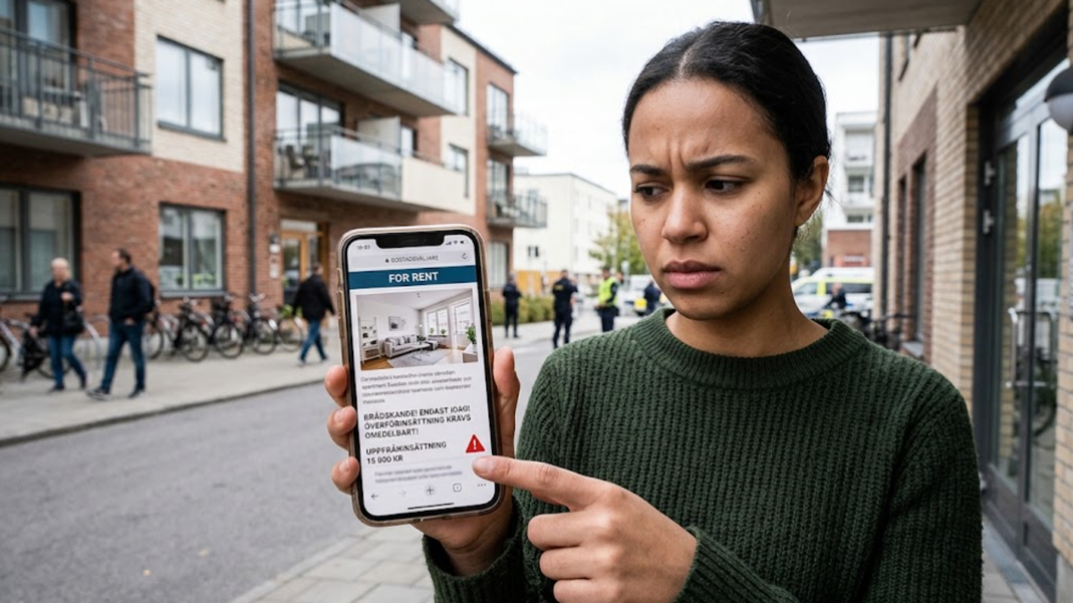 Sweden rental scam warning for foreigners looking for fake apartments