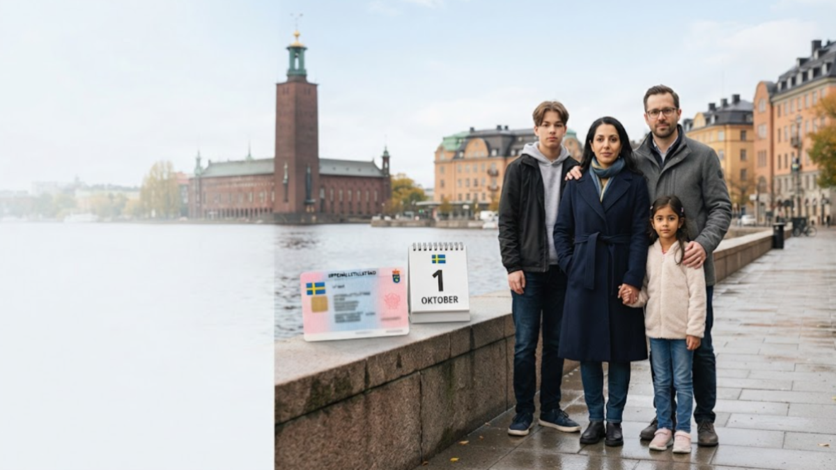 New family immigration rules in Sweden taking effect on 1 October