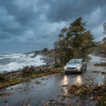 Strong winds and stormy weather disrupt travel along Sweden's coast