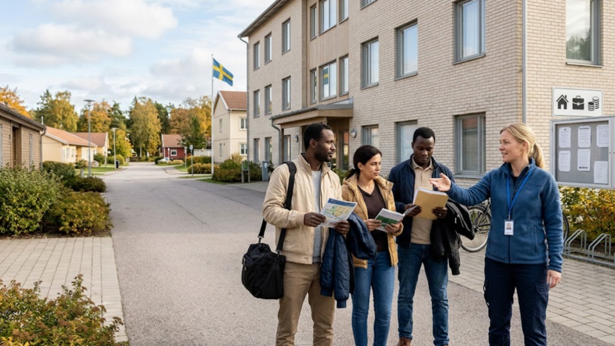 Sweden’s new asylum reception rules covering accommodation, work rights and daily allowances.